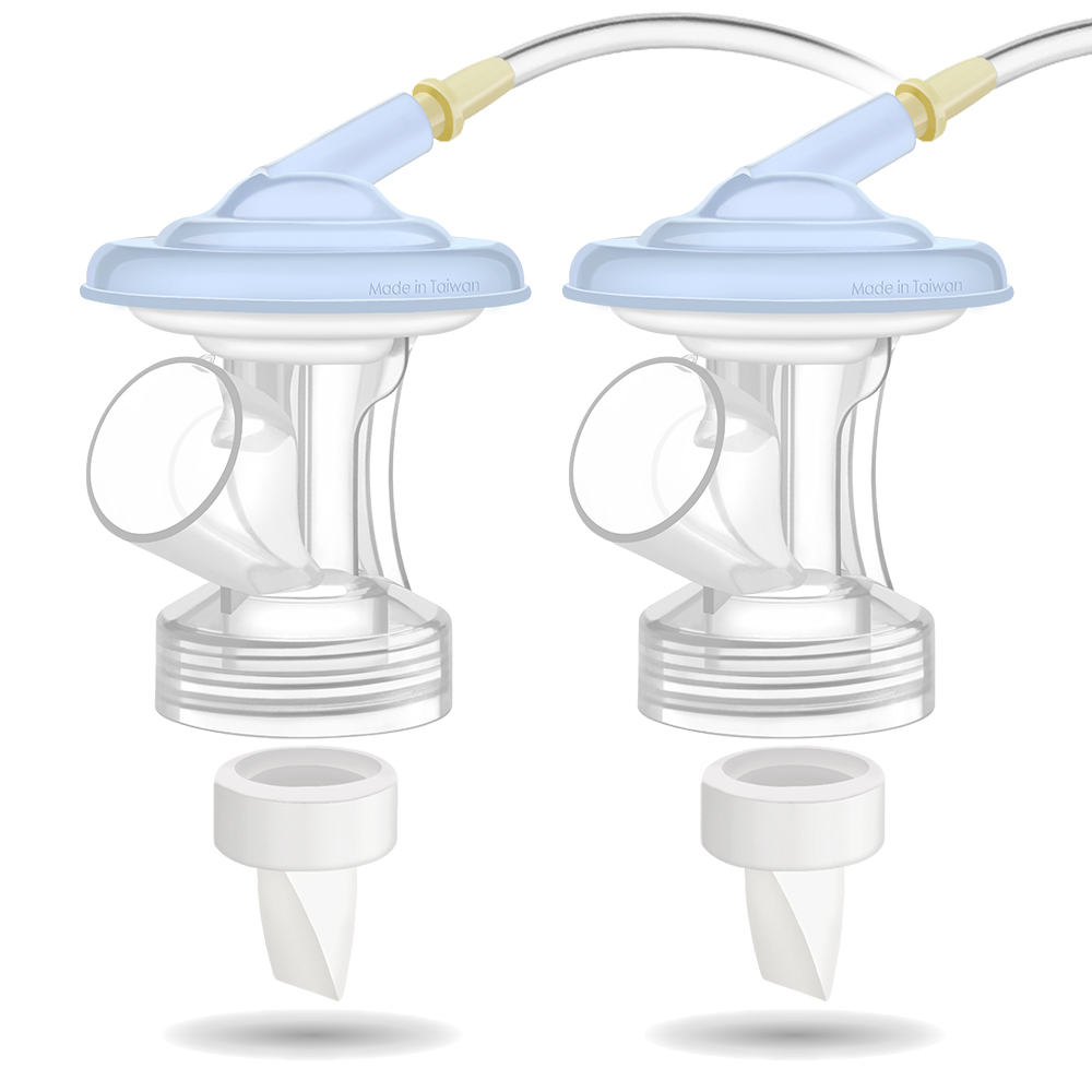 (image for) Maymom Tubing Valve Base Connector Compatible with Medela Pump in Style w Maxflow Breast Pump Not Original Medela Pump Parts